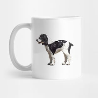 Black and White Spaniel Mug